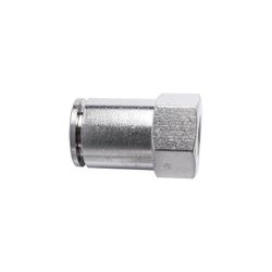 Metal Pu Fitting Straight 12mm 1/8